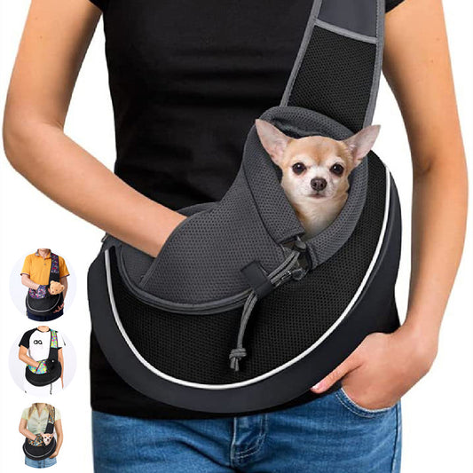 Portable Crossbody Pet Bag – Stylish for Dogs & Cats